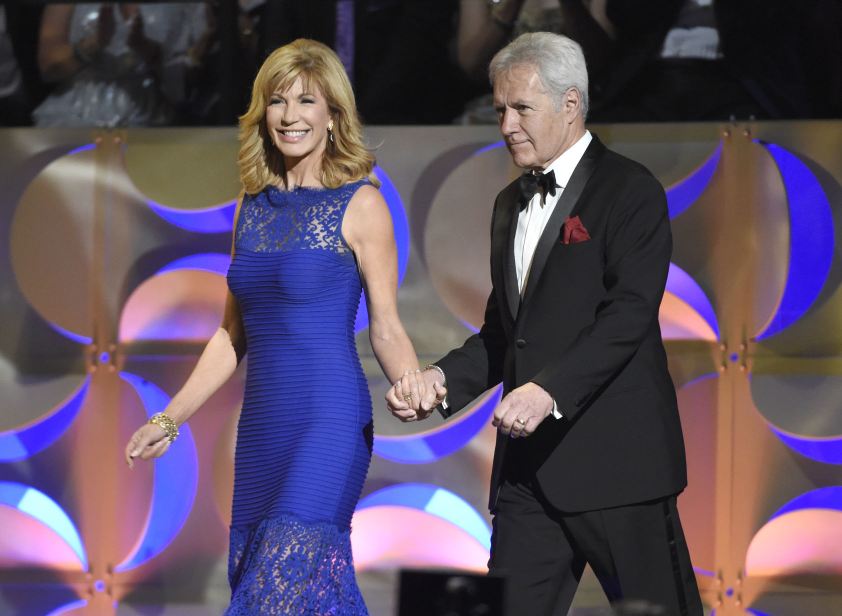 Leeza Gibbons, Alex Trebek